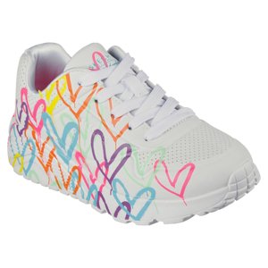 SKECHERS-Uno Lite Spread The Love white Biela 31