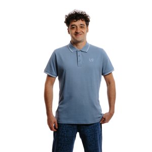 AUTHORITY-PS- RICE PLAIN M  dust blue Modrá L