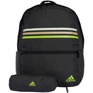 ADIDAS-CLASSIC 3S PC BLACK/SSLIME Čierna 27,75L