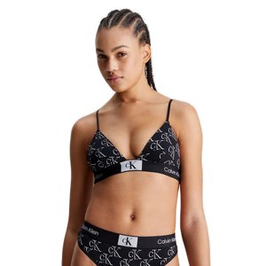 CALVIN KLEIN-UNLINED TRIANGLE Čierna XL