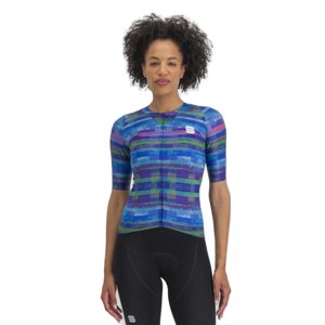 SPORTFUL-Glitch w bomber jersey, multicolor blue Mix L