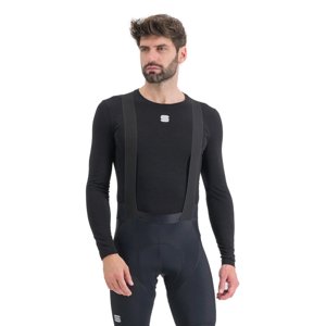 SPORTFUL-Merino layer tee long sleeves, black Čierna L