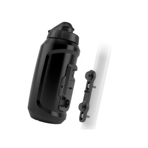 FIDLOCK-TWIST SET Black 750ml - Base on frame Čierna 0,75L