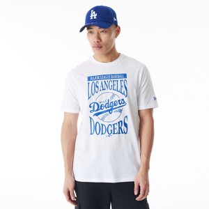 NEW ERA-MLB Bball stack graphic tee LOSDOD Biela L
