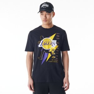 NEW ERA-NBA Player graphic table tee LOSLAK Čierna L