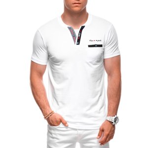 OMBRE-T-shirt S1991 white Biela XL