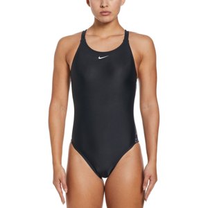 NIKE SWIM-LOGO TAPE FASTBACK OP BLACK Čierna XL