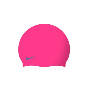 NIKE SWIM-SOLID SILICONE CAP PINK S Ružová