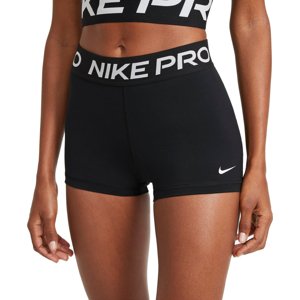 NIKE-Nike Pro Shorts 010 BLACK/WHITE Čierna L